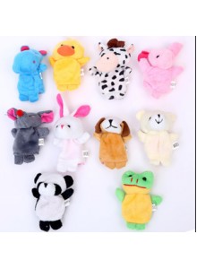 10 Piece Animal Finger Puppets